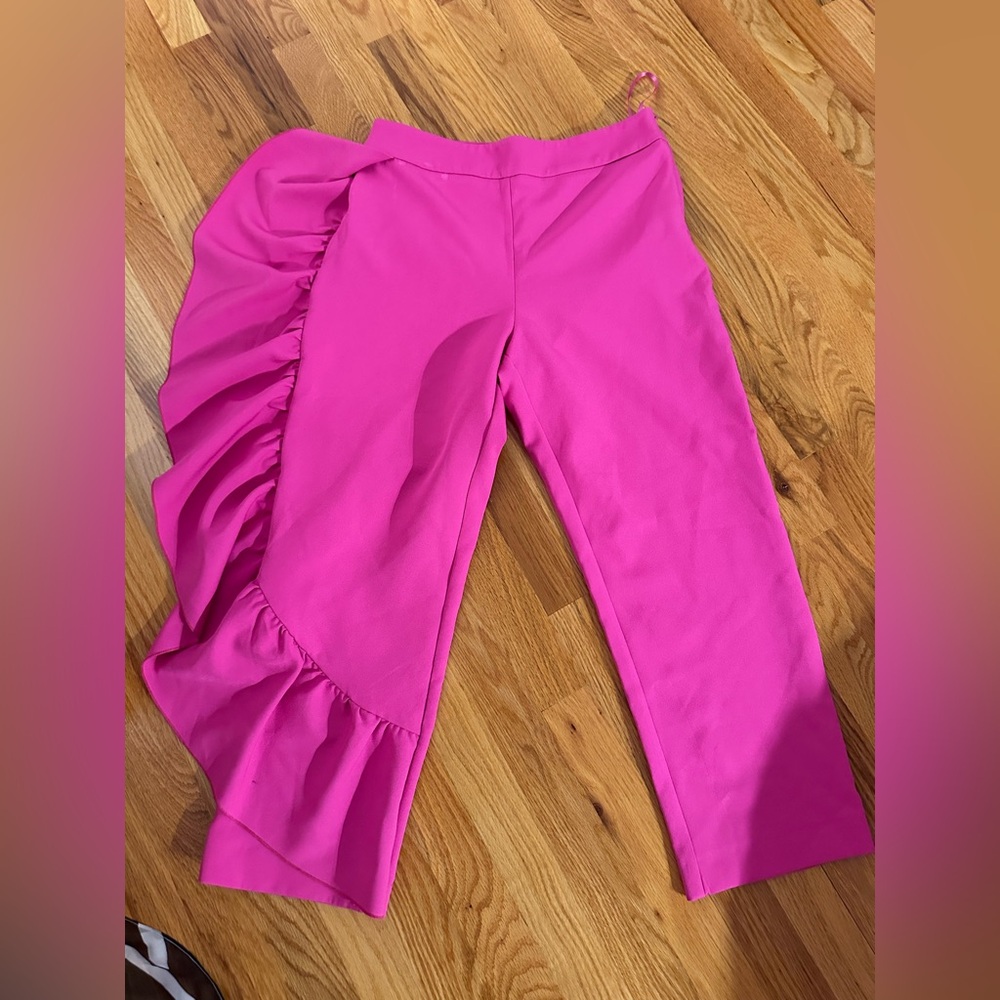 River Island Fuchsia Trousers